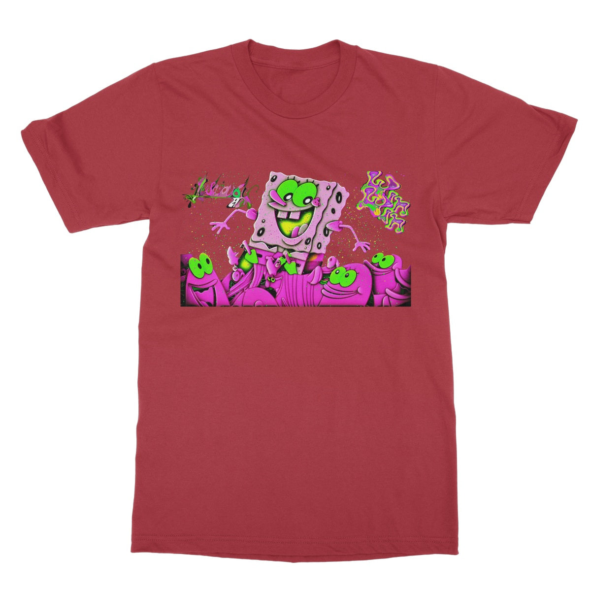 Lit_Spongebob_Win_Win Softstyle T-Shirt