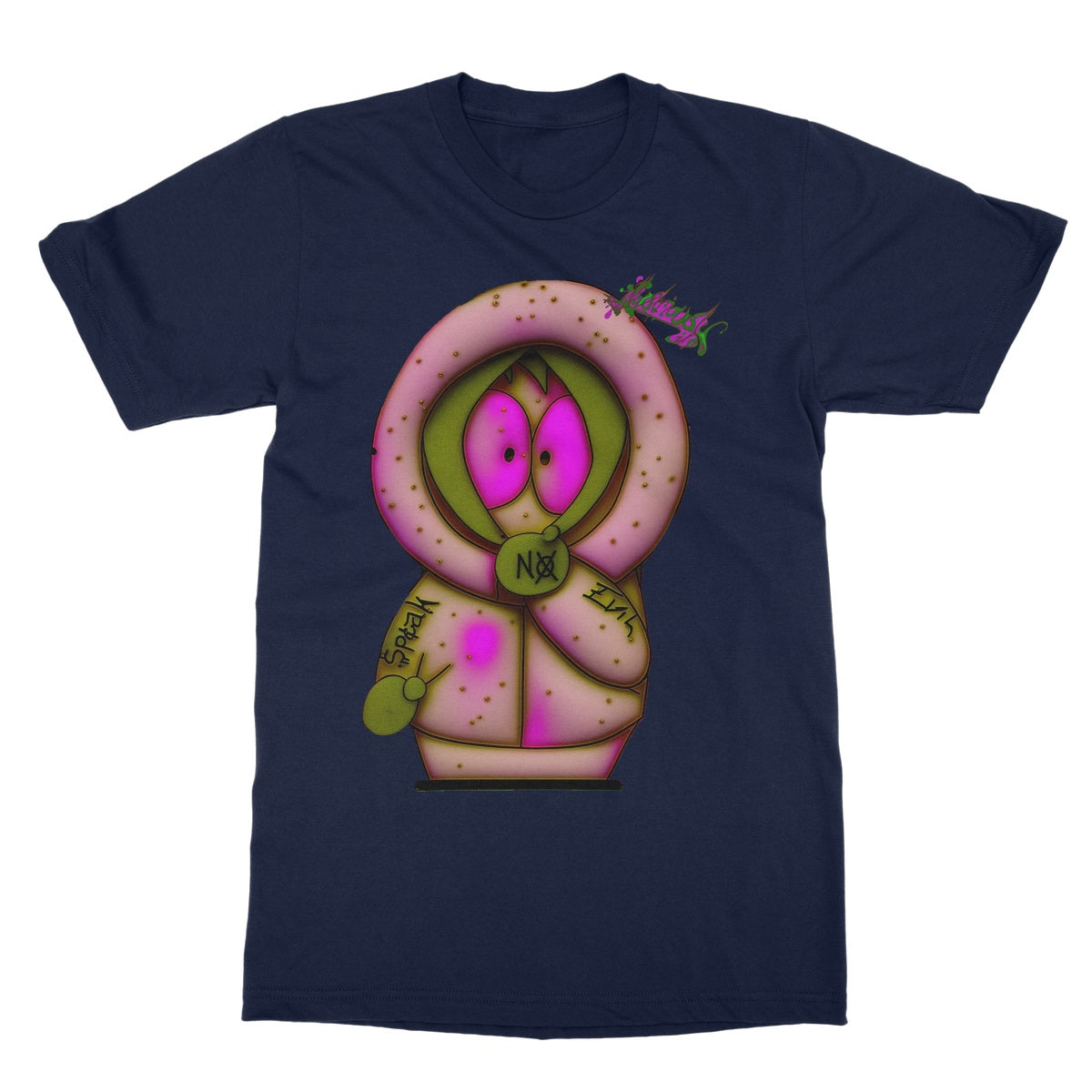 Lit Kenny Speak No Evil Collection Softstyle T-Shirt