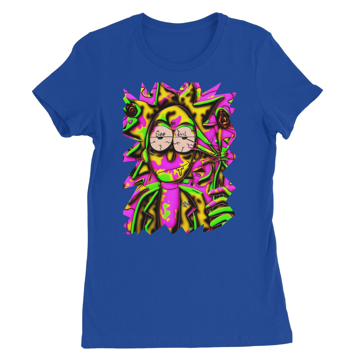 Lit Rick Sanchez See No Evil Collection  Women's Favourite T-Shirt