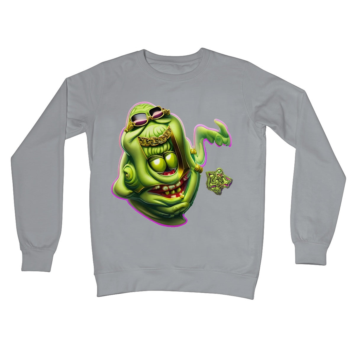 Lit Slimer Collection Crew Neck Sweatshirt