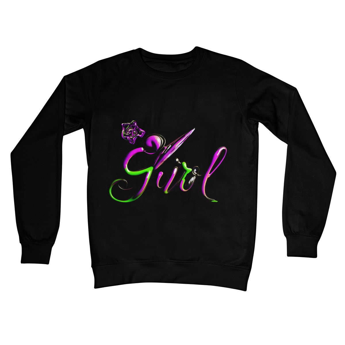 Lit Girl "Envy" Collection Crew Neck Sweatshirt