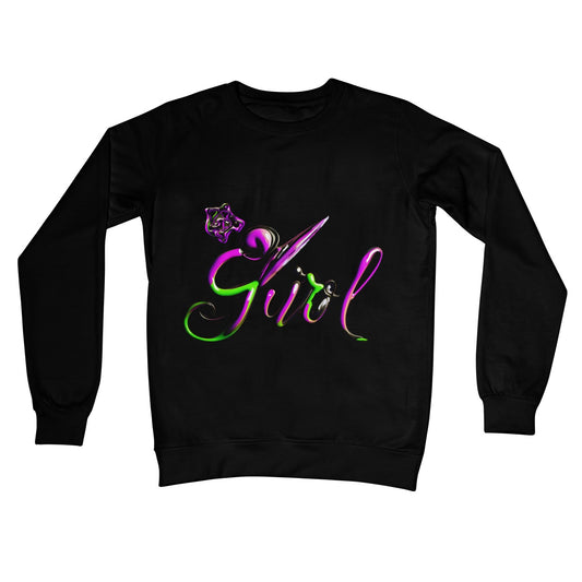 Lit Girl "Envy" Collection Crew Neck Sweatshirt