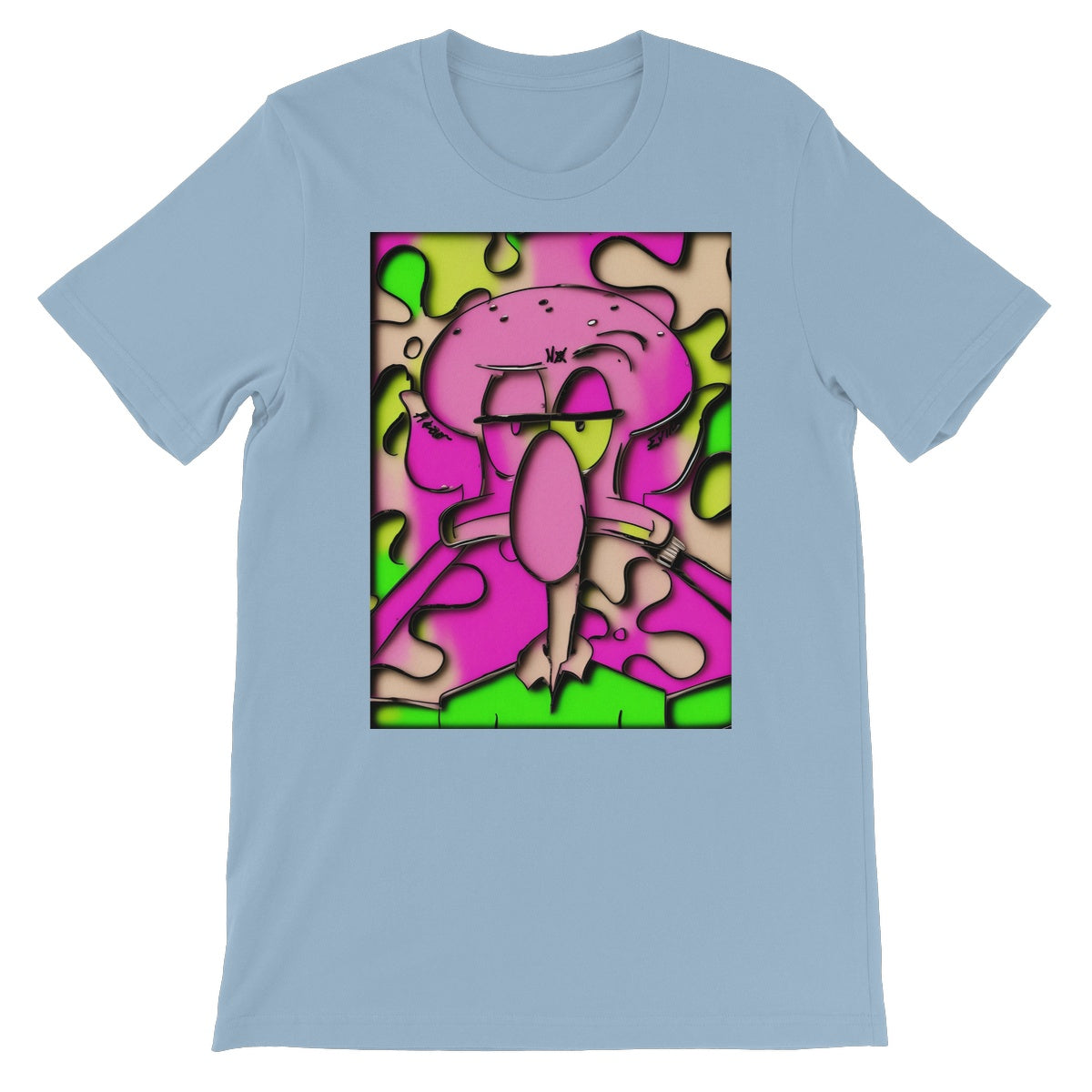 Lit Squidward Hear No Evil Collection Unisex Short Sleeve T-Shirt