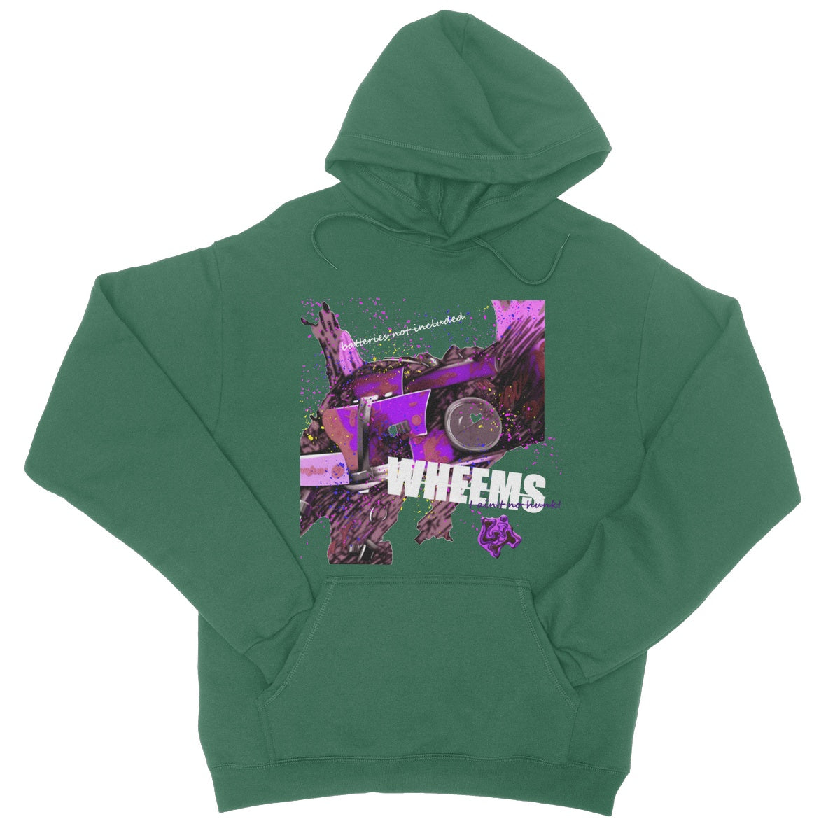 Lit Abstract Wheems Collection College Hoodie
