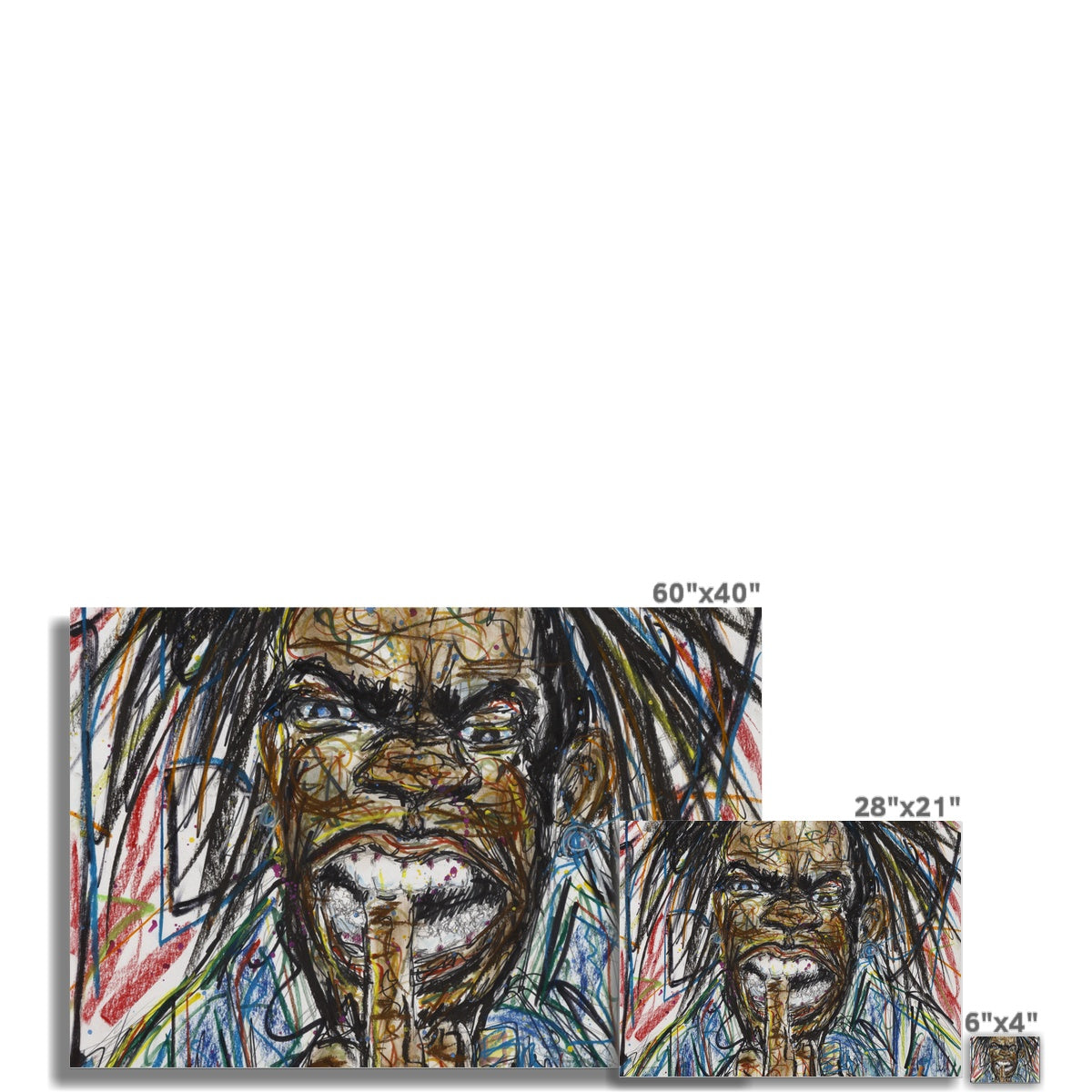 50 Years Hip Hop Collection Busta Wall Art Poster