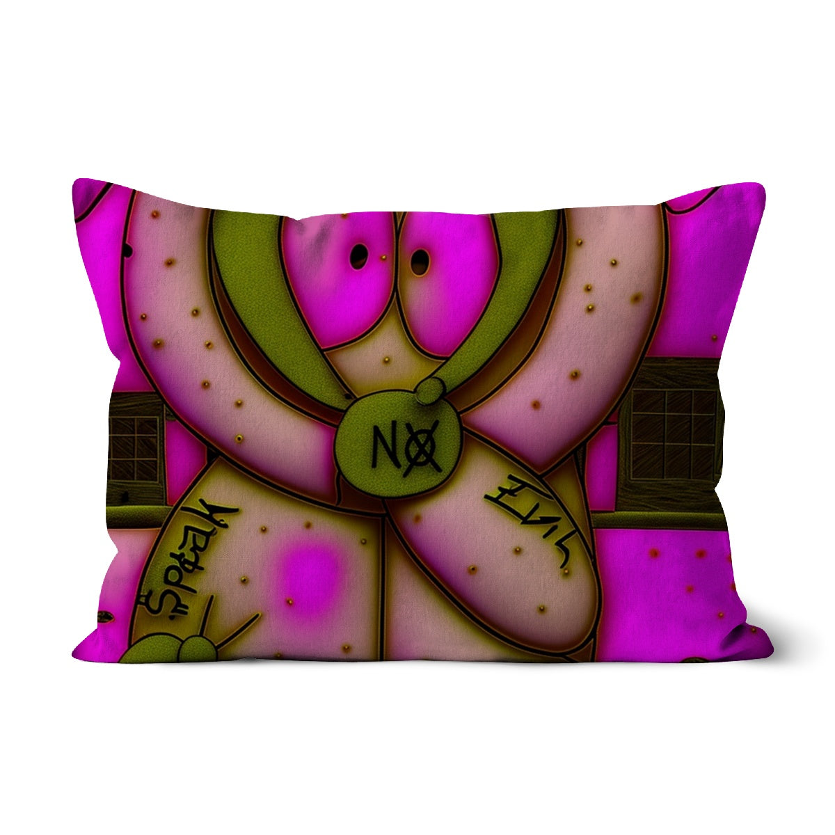 Lit Kenny Speak No Evil Collection Cushion