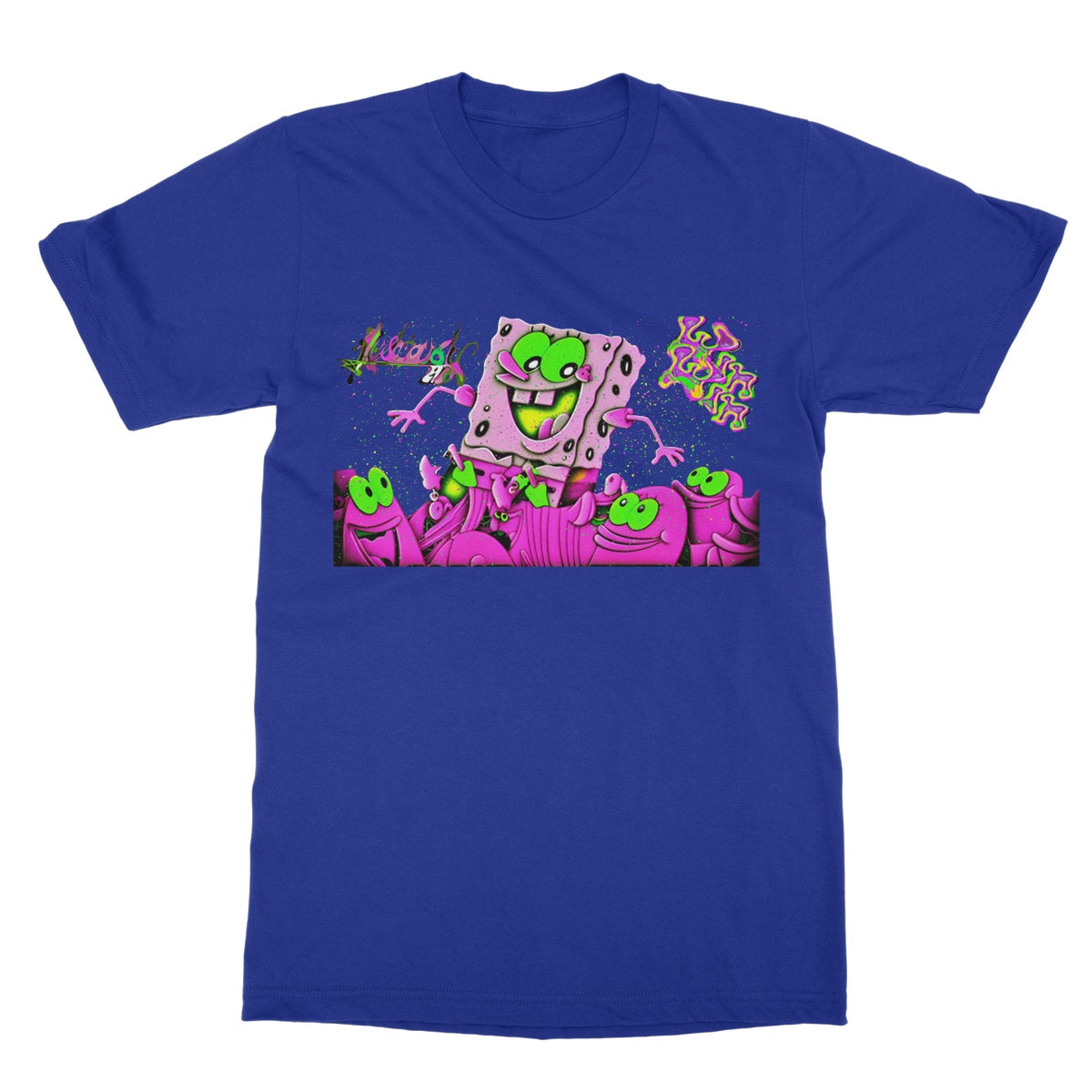 Lit_Spongebob_Win_Win Softstyle T-Shirt