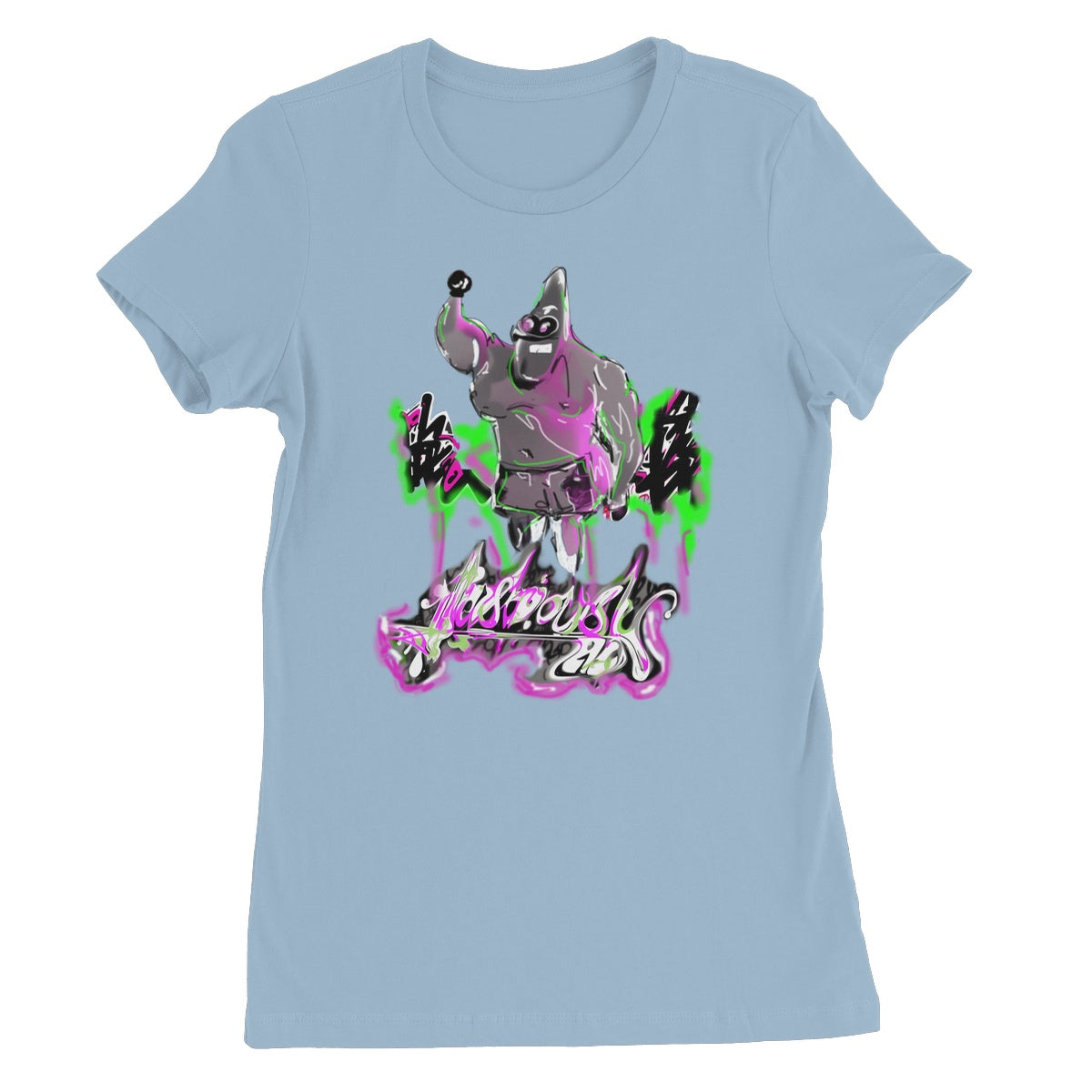 Lit Patrick 4D People  Women's Favourite T-Shirt