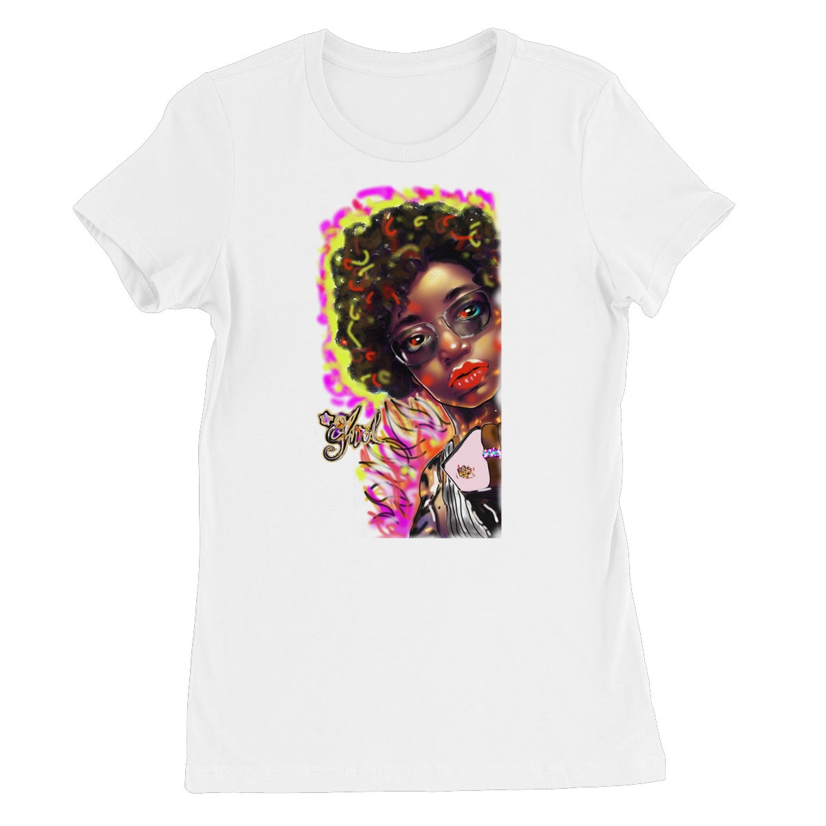 Lit Girl Collection: Girl on Fire Women's Favourite T-Shirt