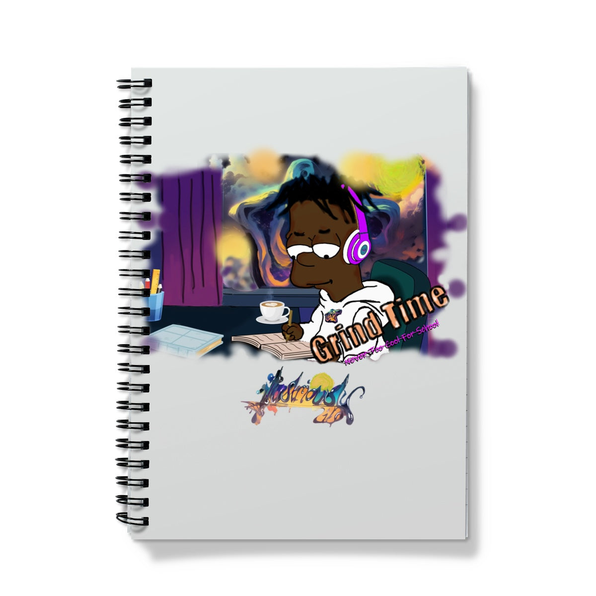 Lit Design Collection: Grind Time Notebook