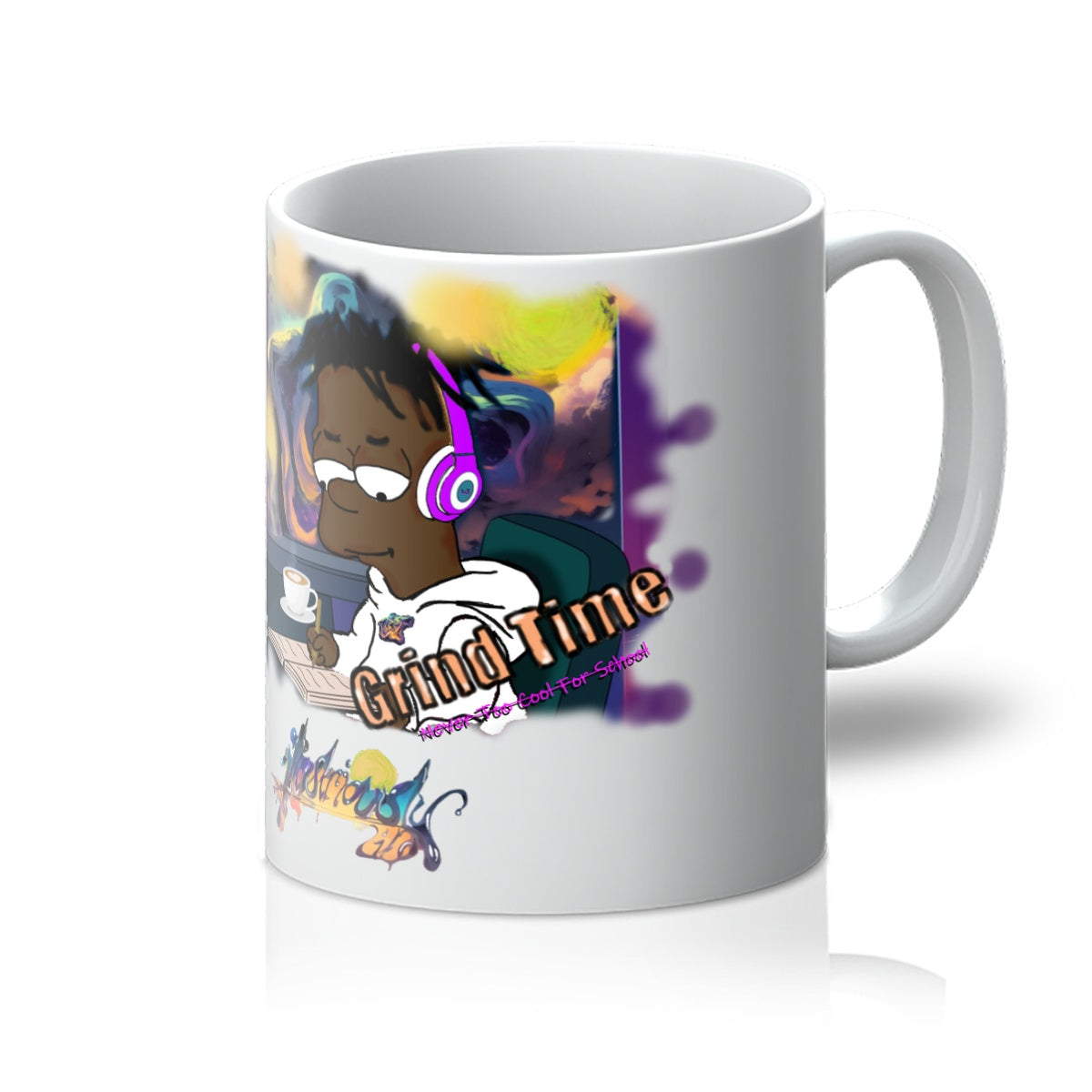 Lit Design Collection: Grind Time Mug