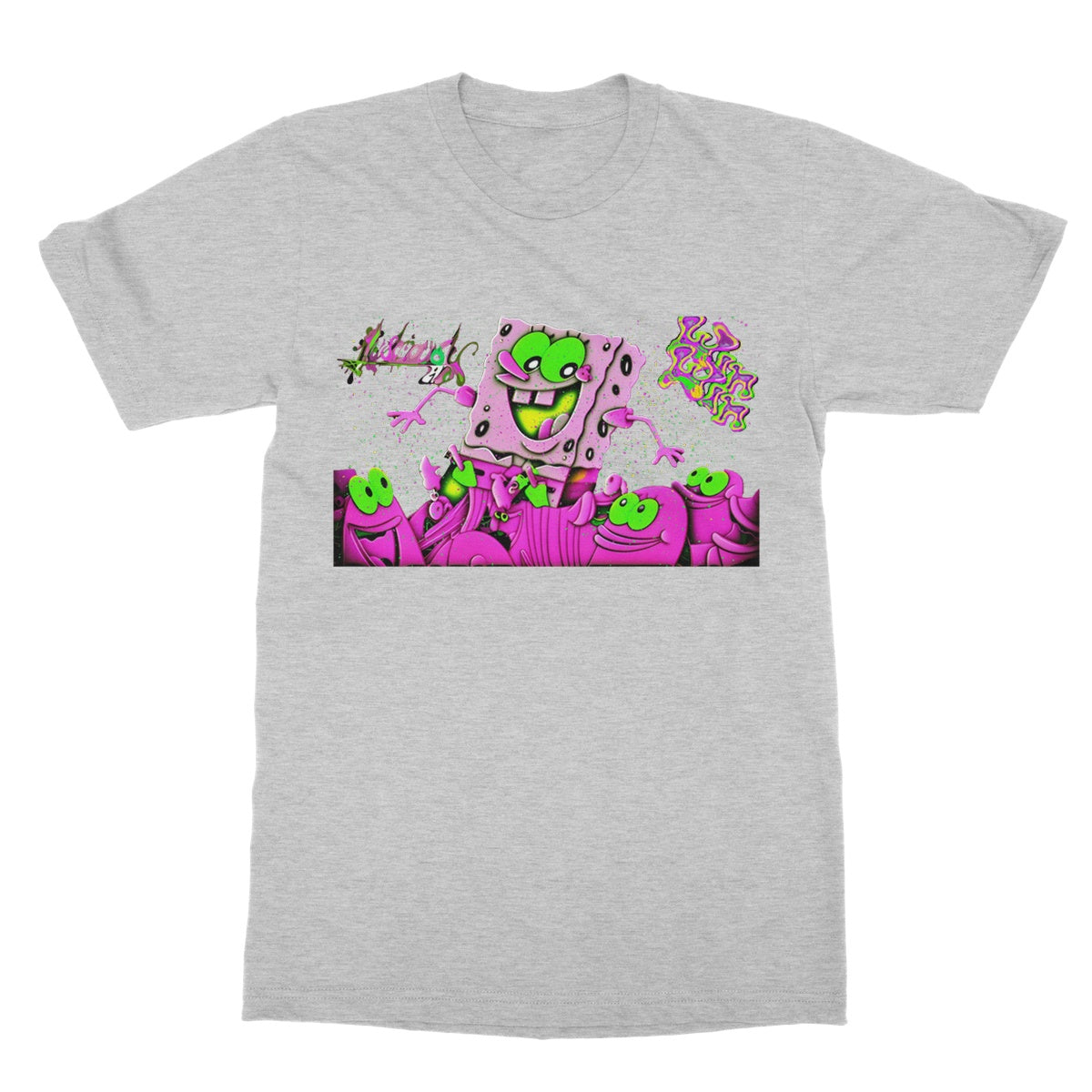 Lit_Spongebob_Win_Win Softstyle T-Shirt