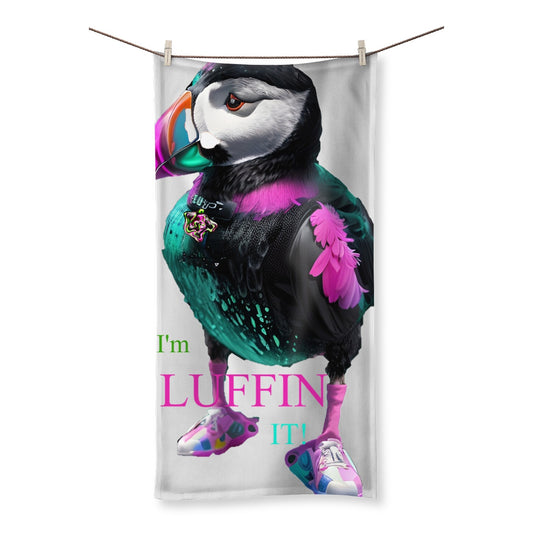 Lit Puffin: I'm Luffin IT Collection Towel