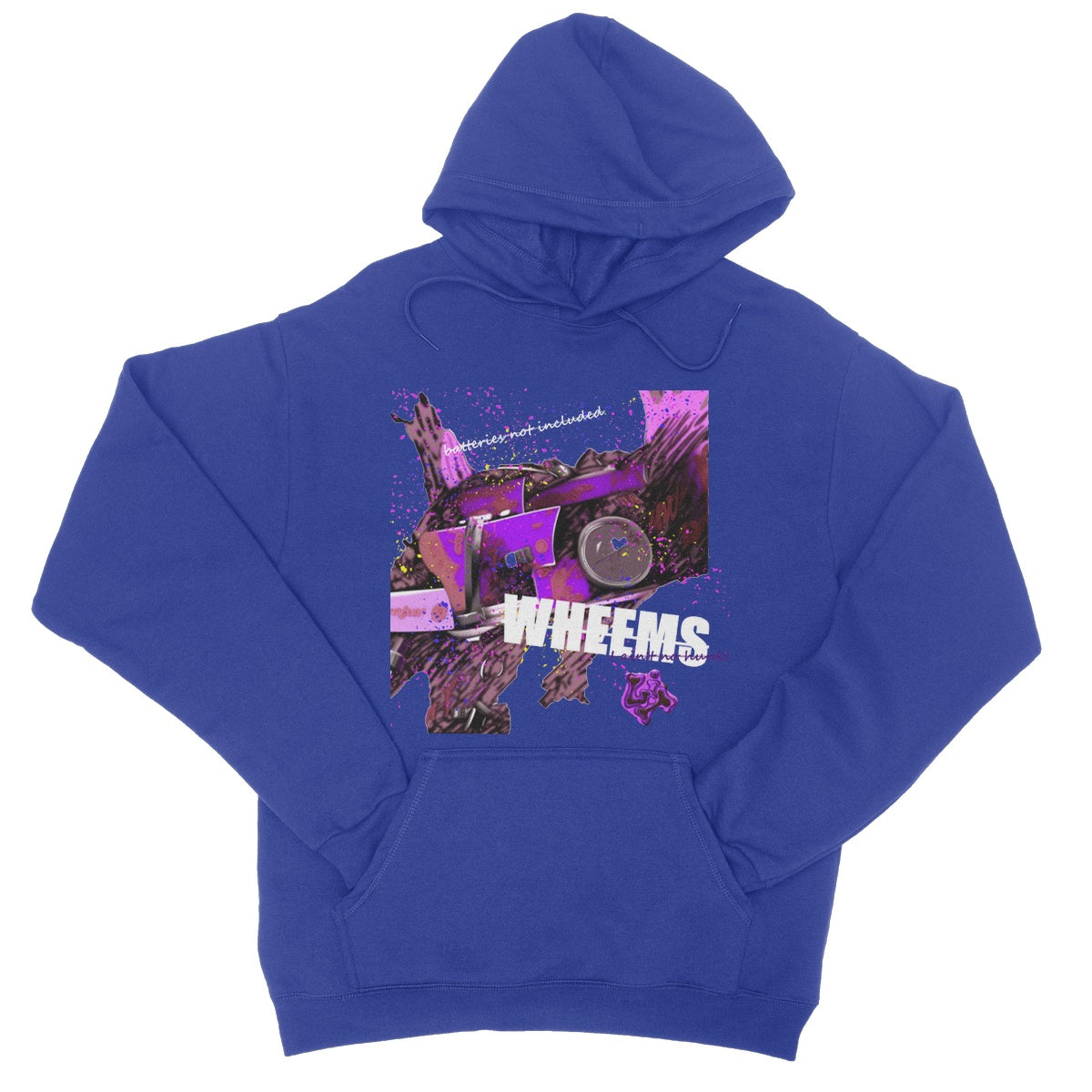 Lit Abstract Wheems Collection College Hoodie