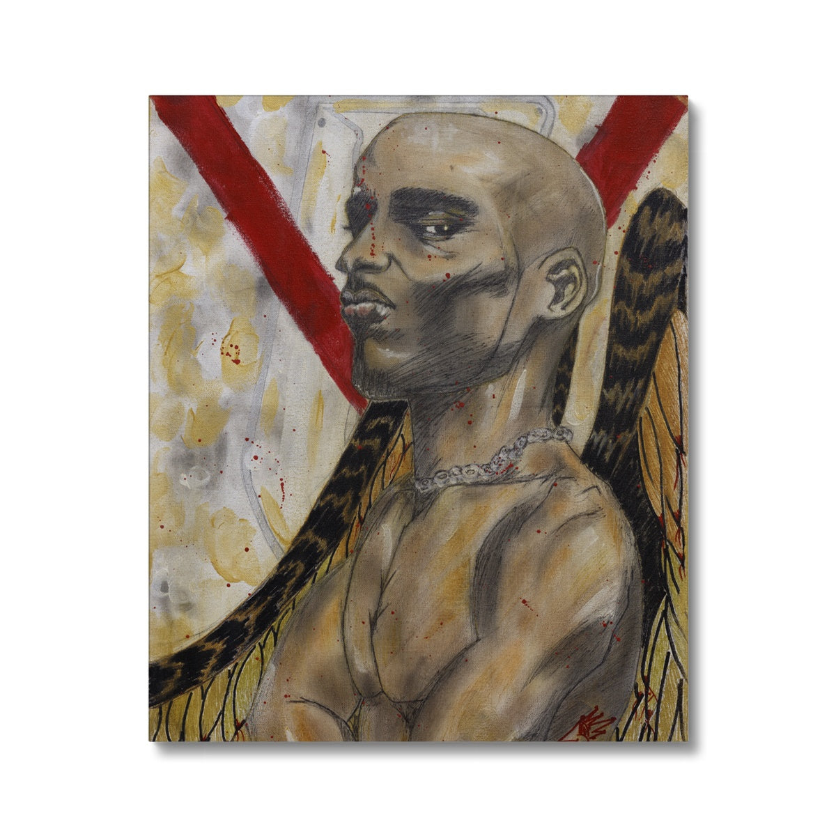 50 Years of Hip Hop Collection DMX - The Death Angel Canvas