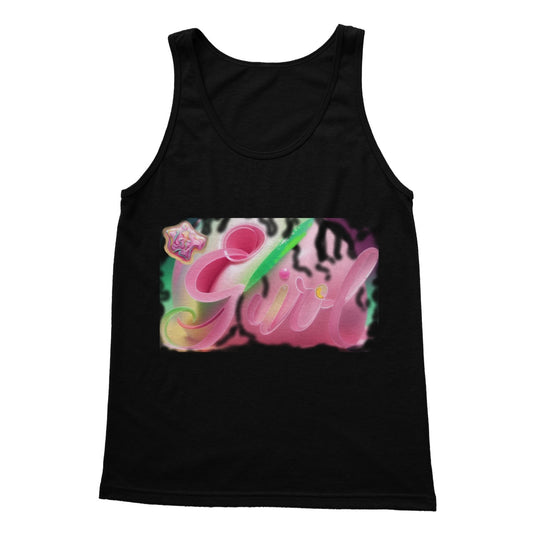 Lit Girl "Ice Cream" Collection Softstyle Tank Top