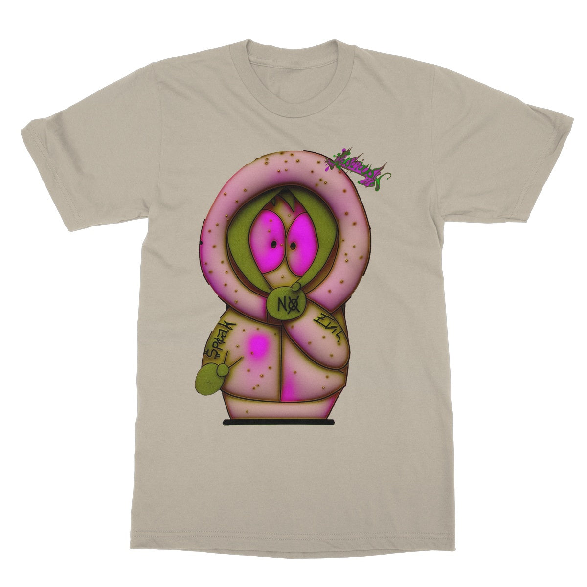 Lit Kenny Speak No Evil Collection Softstyle T-Shirt