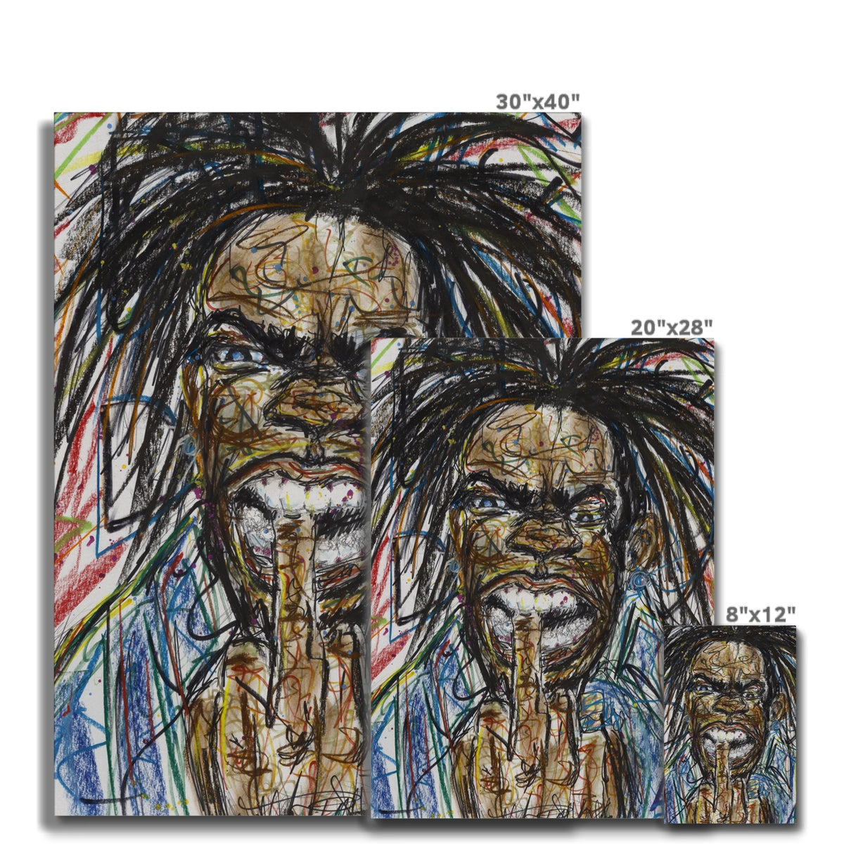 50 Years Hip Hop Collection Busta Canvas