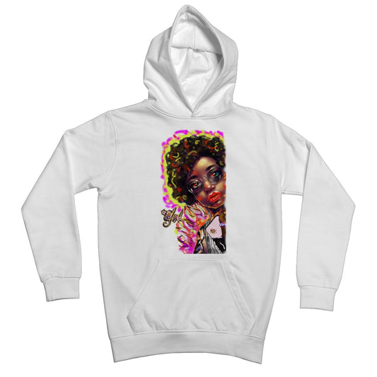 Lit Girl Collection: Girl on Fire Kids Hoodie