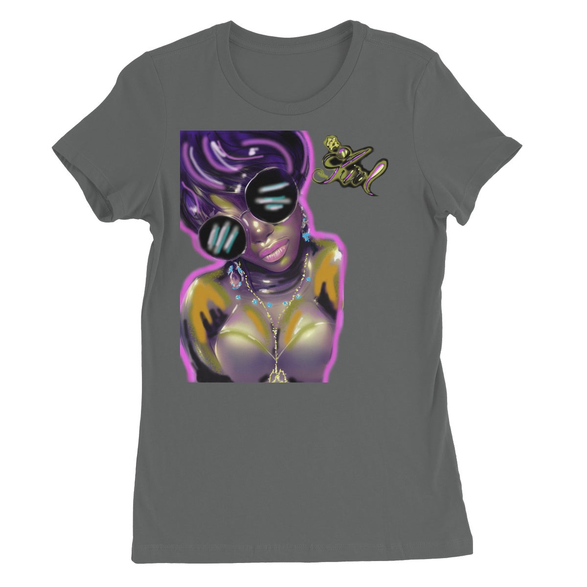 Lit Girl Collection: Purple Queen Women's Favourite T-Shirt