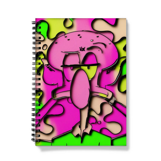 Lit Squidward Hear No Evil Collection Notebook