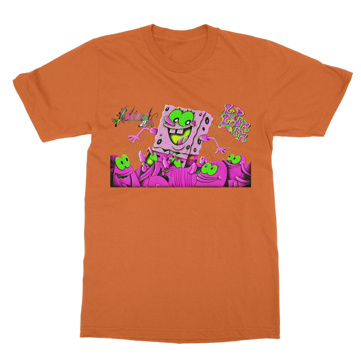 Lit_Spongebob_Win_Win Softstyle T-Shirt