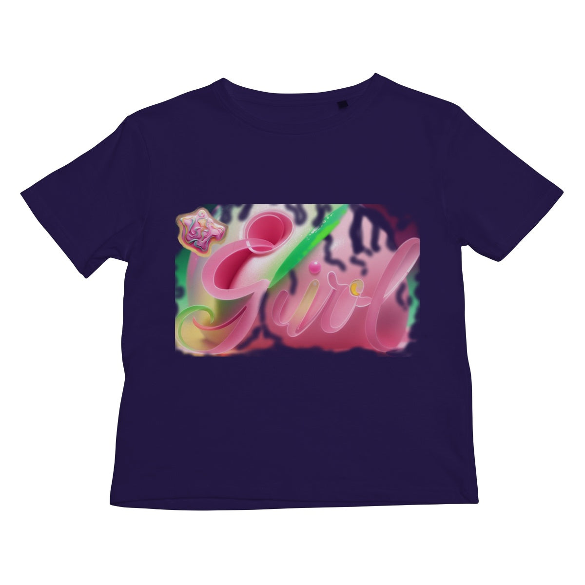 Lit Girl "Ice Cream" Collection Kids T-Shirt