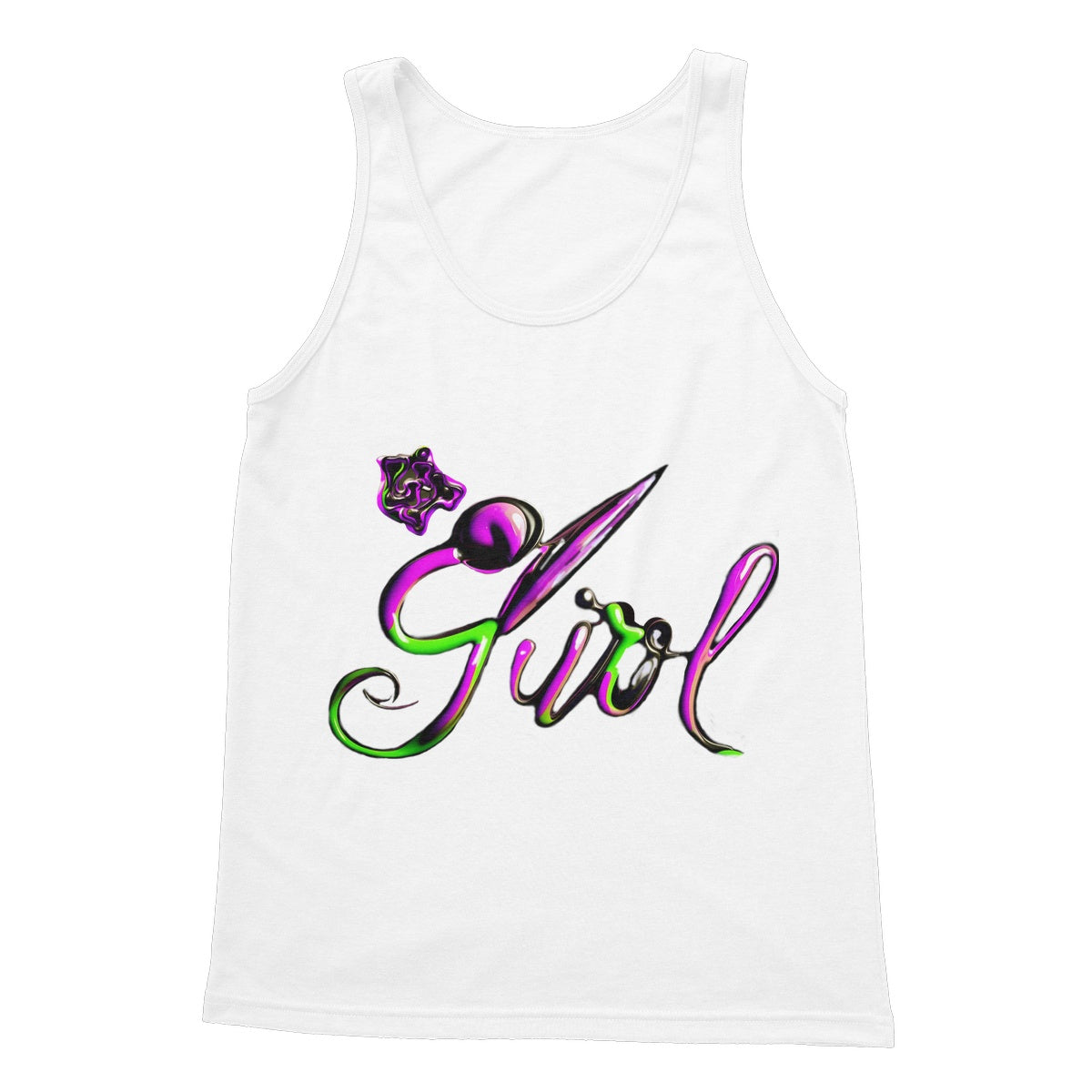 Lit Girl "Envy" Collection Softstyle Tank Top