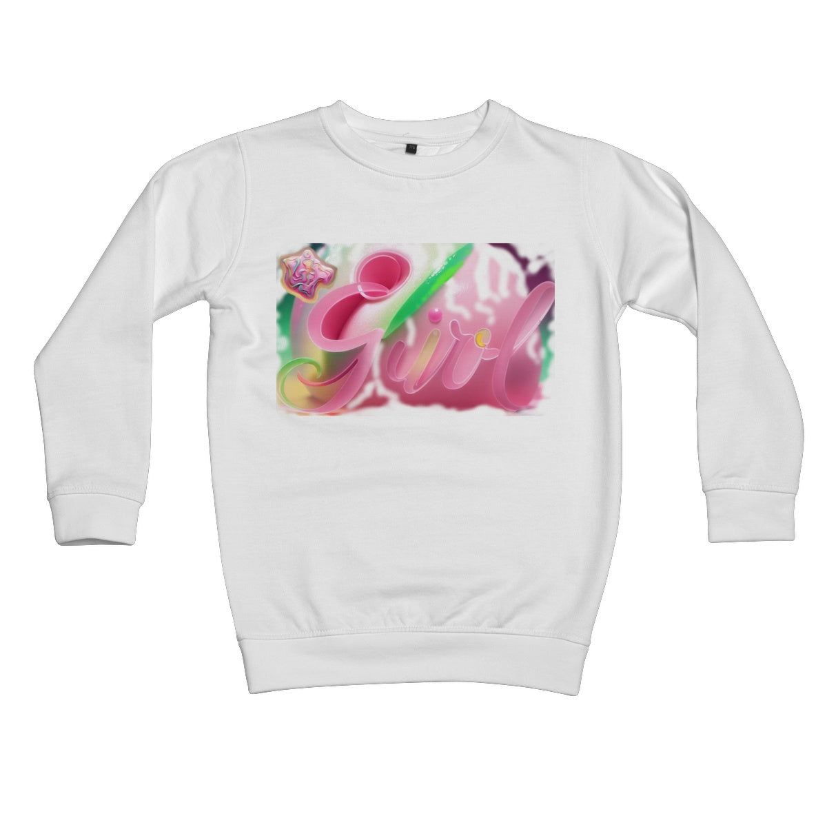 Lit Girl "Ice Cream" Collection Kids Sweatshirt