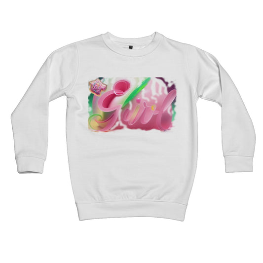 Lit Girl "Ice Cream" Collection Kids Sweatshirt