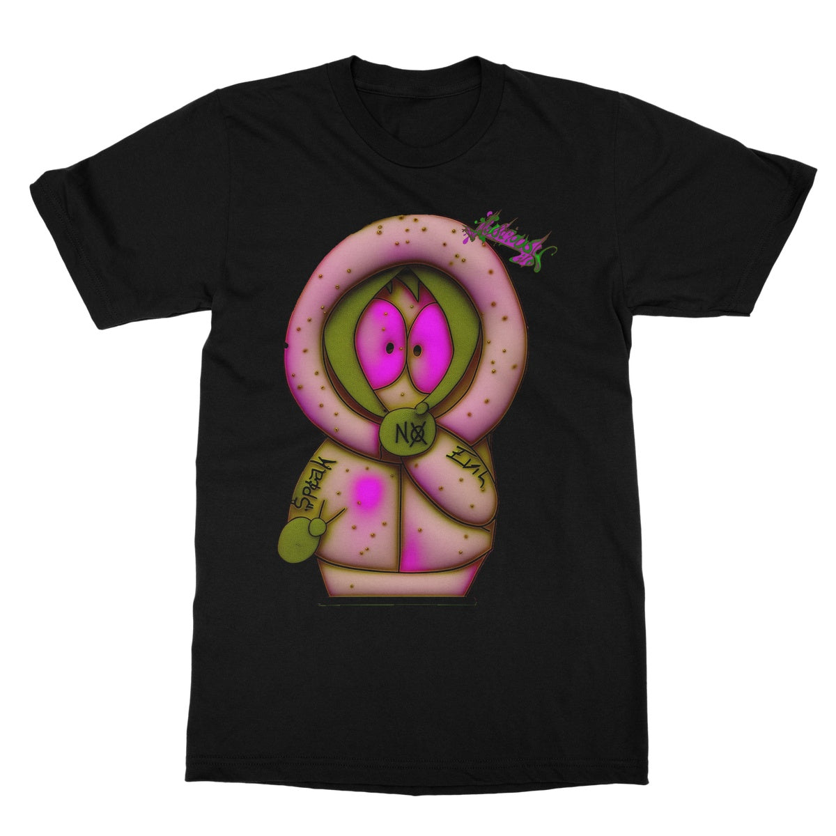 Lit Kenny Speak No Evil Collection Softstyle T-Shirt