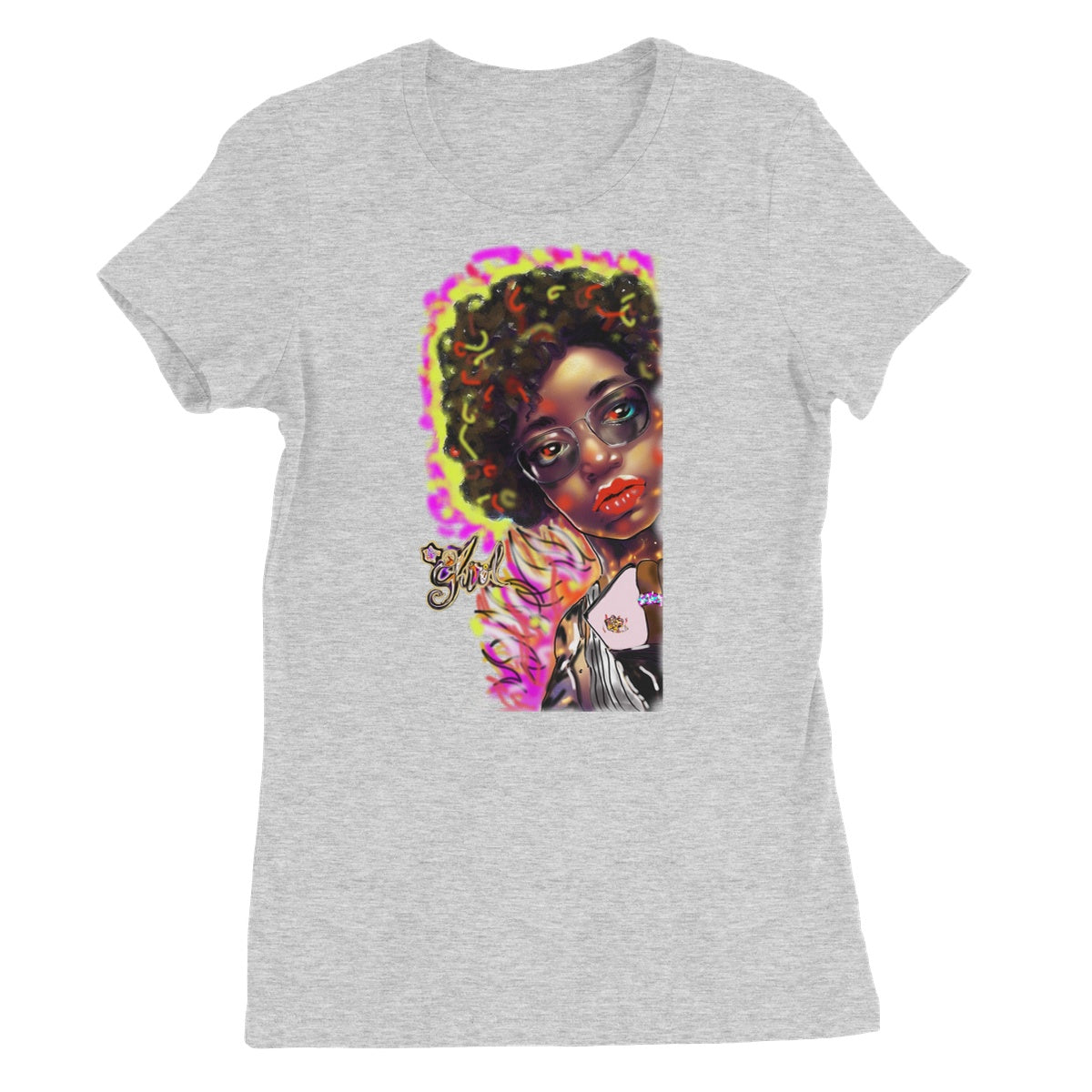 Lit Girl Collection: Girl on Fire Women's Favourite T-Shirt