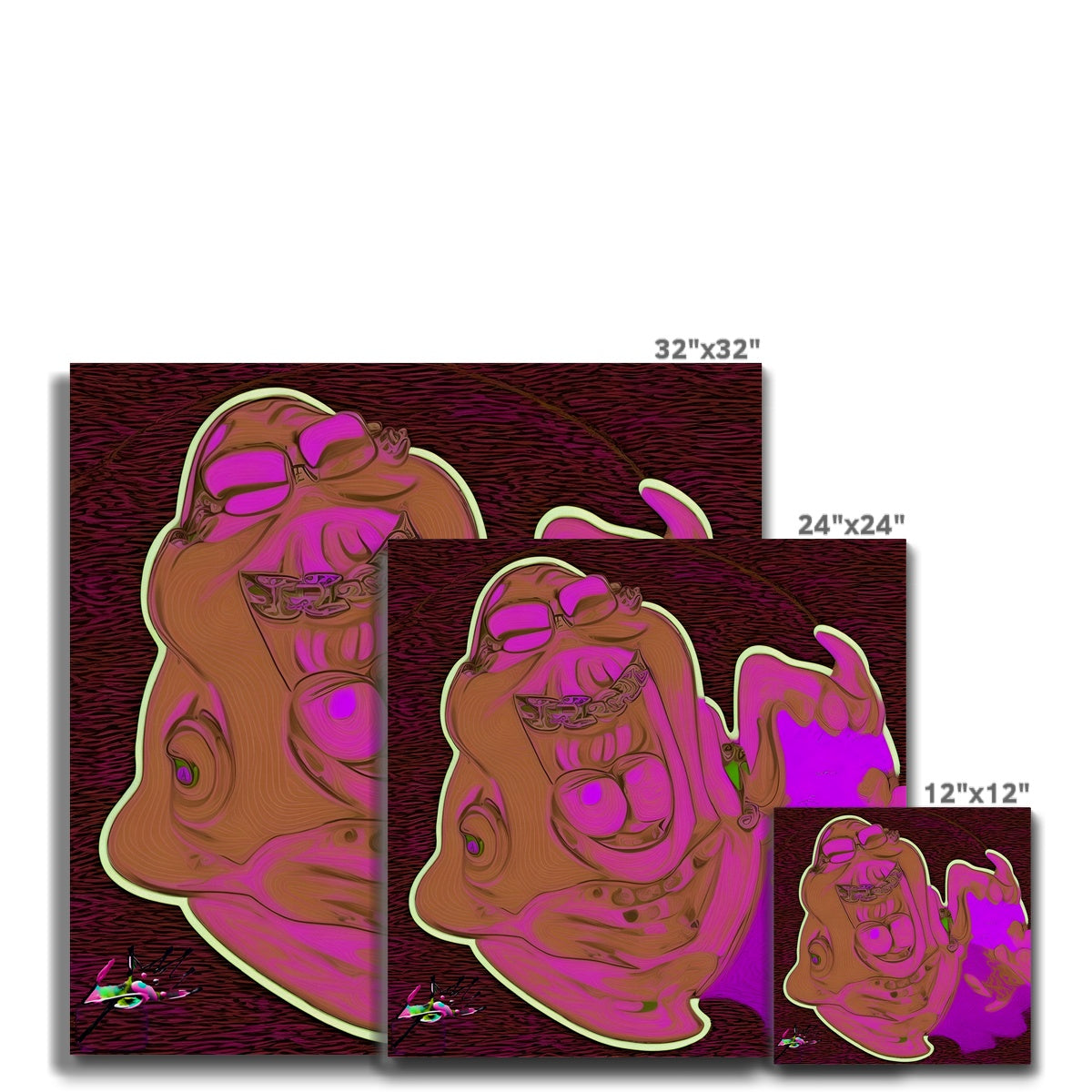 Lit Slimer Collection Canvas