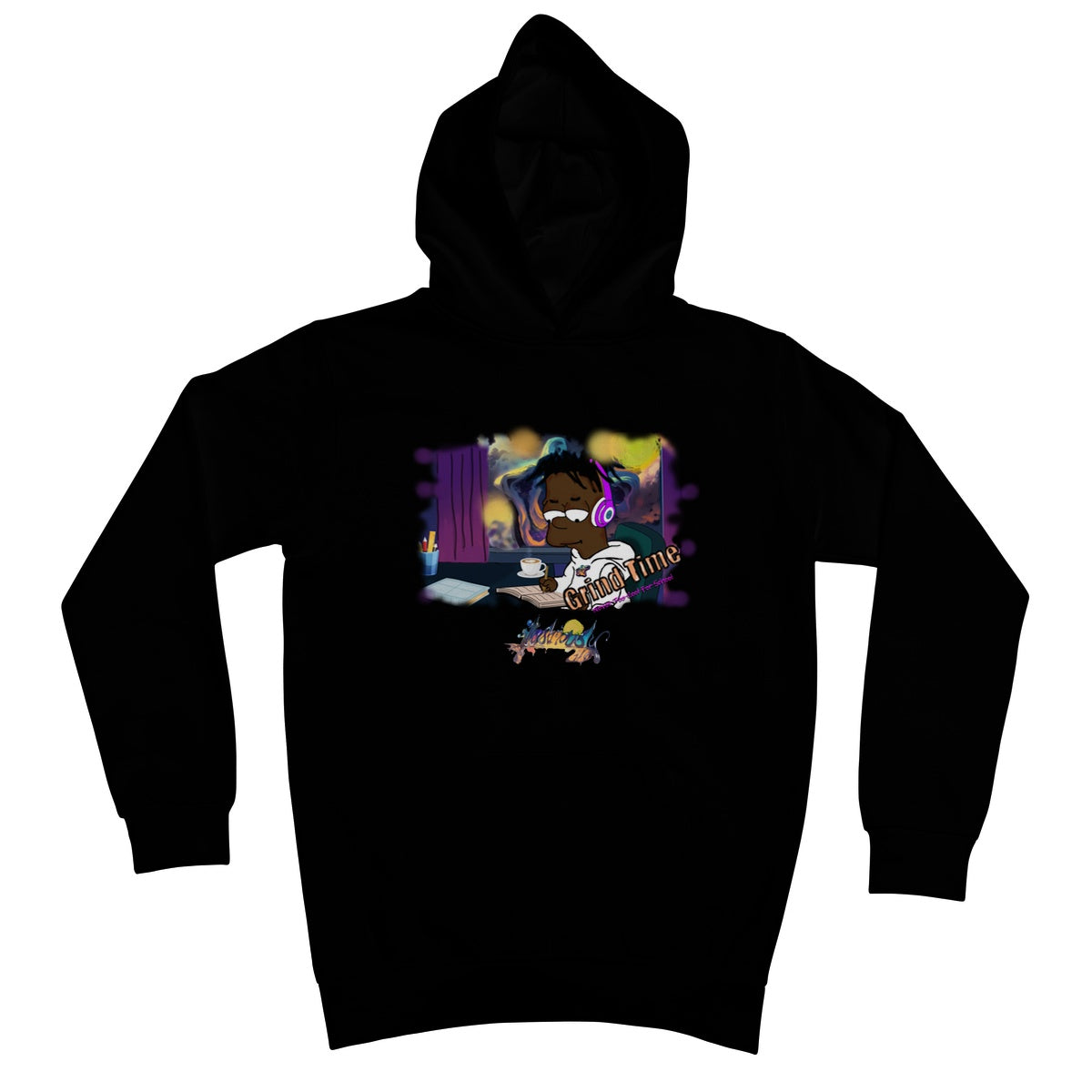 Lit Design Collection: Grind Time Kids Hoodie