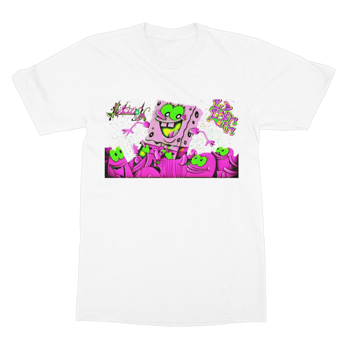 Lit_Spongebob_Win_Win Softstyle T-Shirt