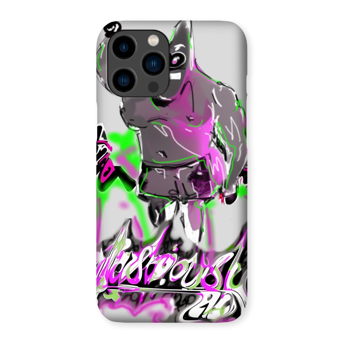 Lit Patrick 4D People  Snap Phone Case