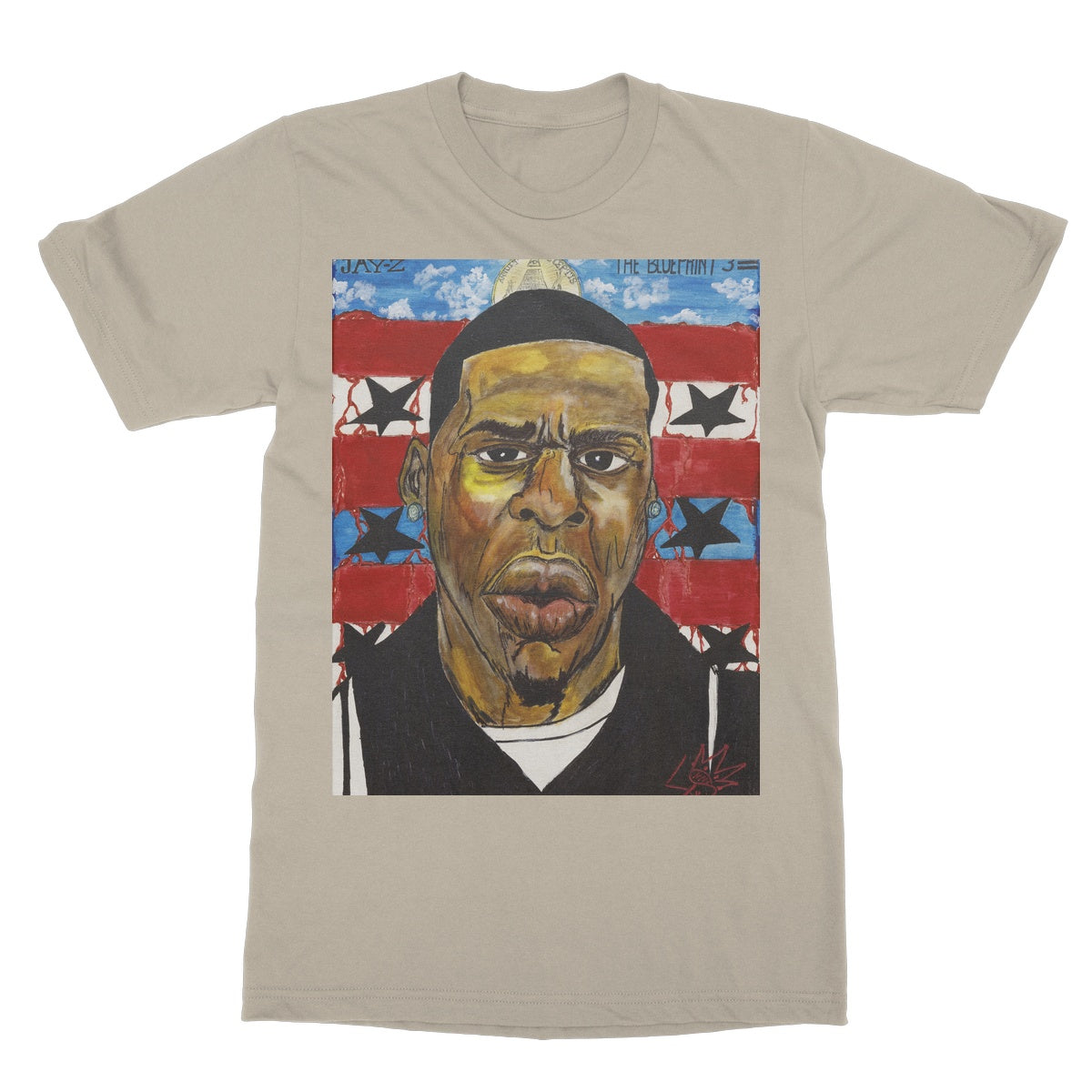 50 Years of Hip Hop Jay-Z - The Babylon Blueprint Softstyle T-Shirt
