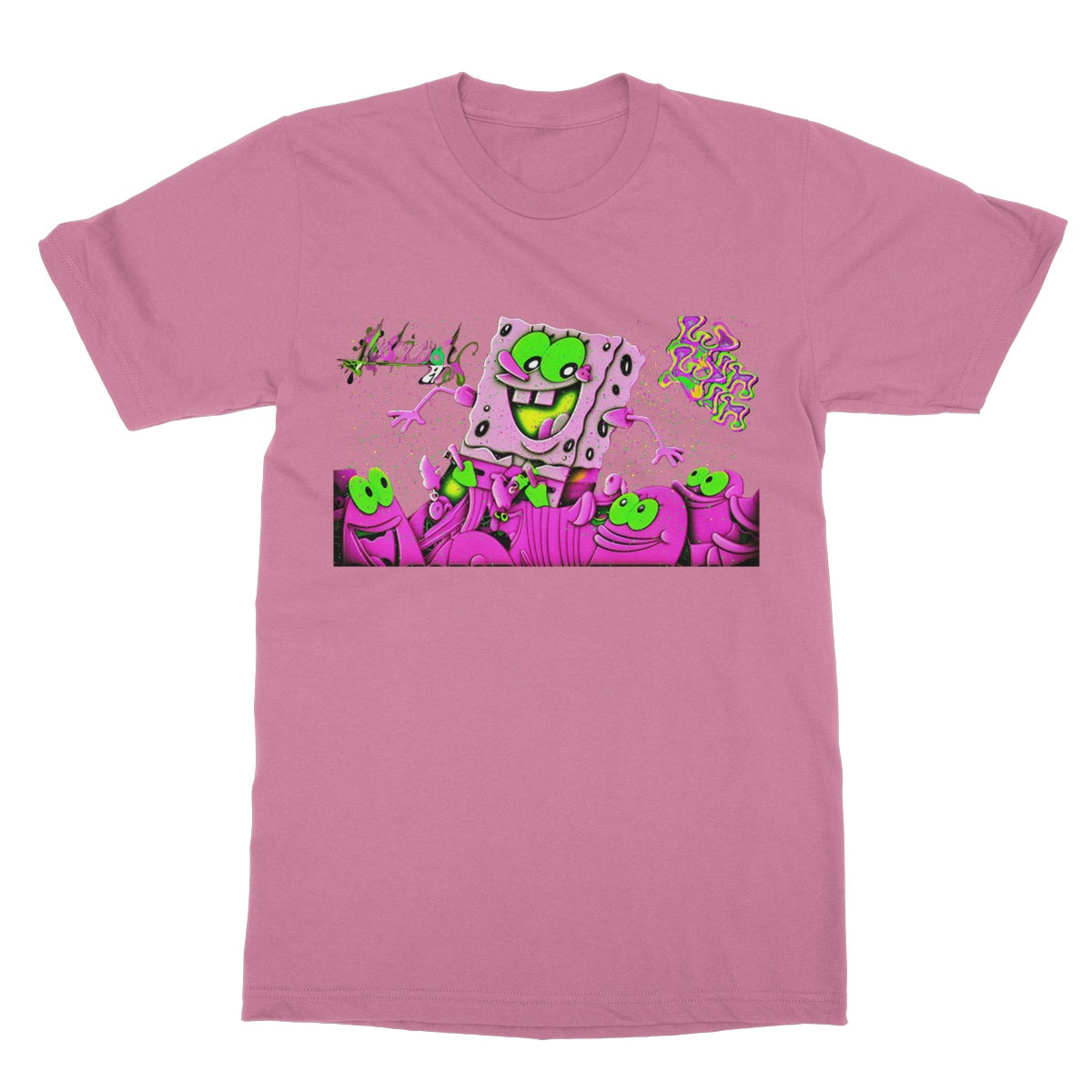 Lit_Spongebob_Win_Win Softstyle T-Shirt