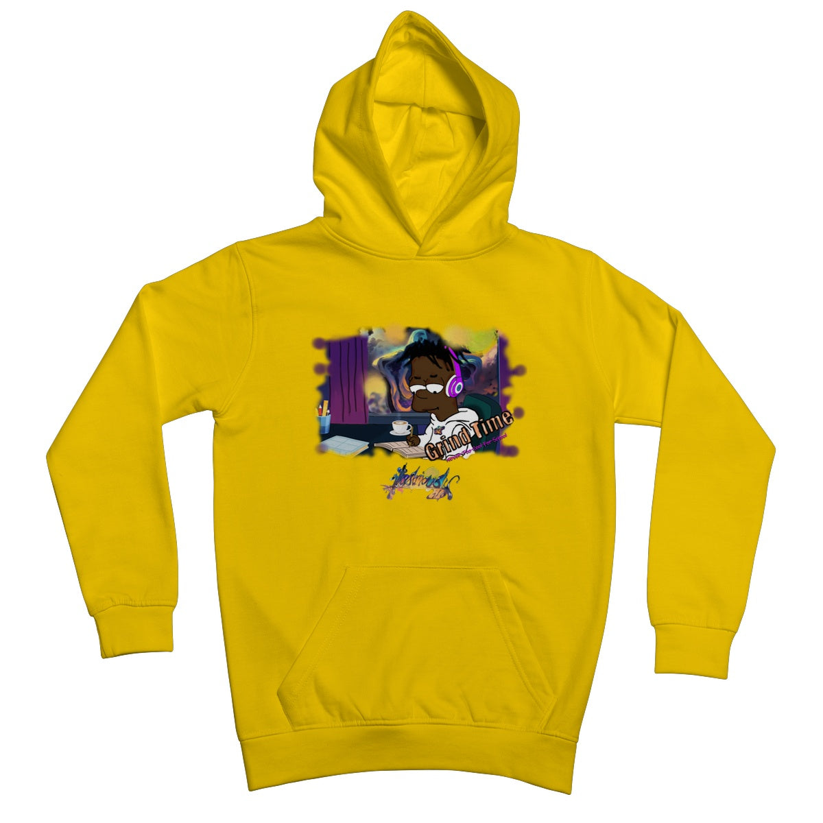 Lit Design Collection: Grind Time Kids Hoodie