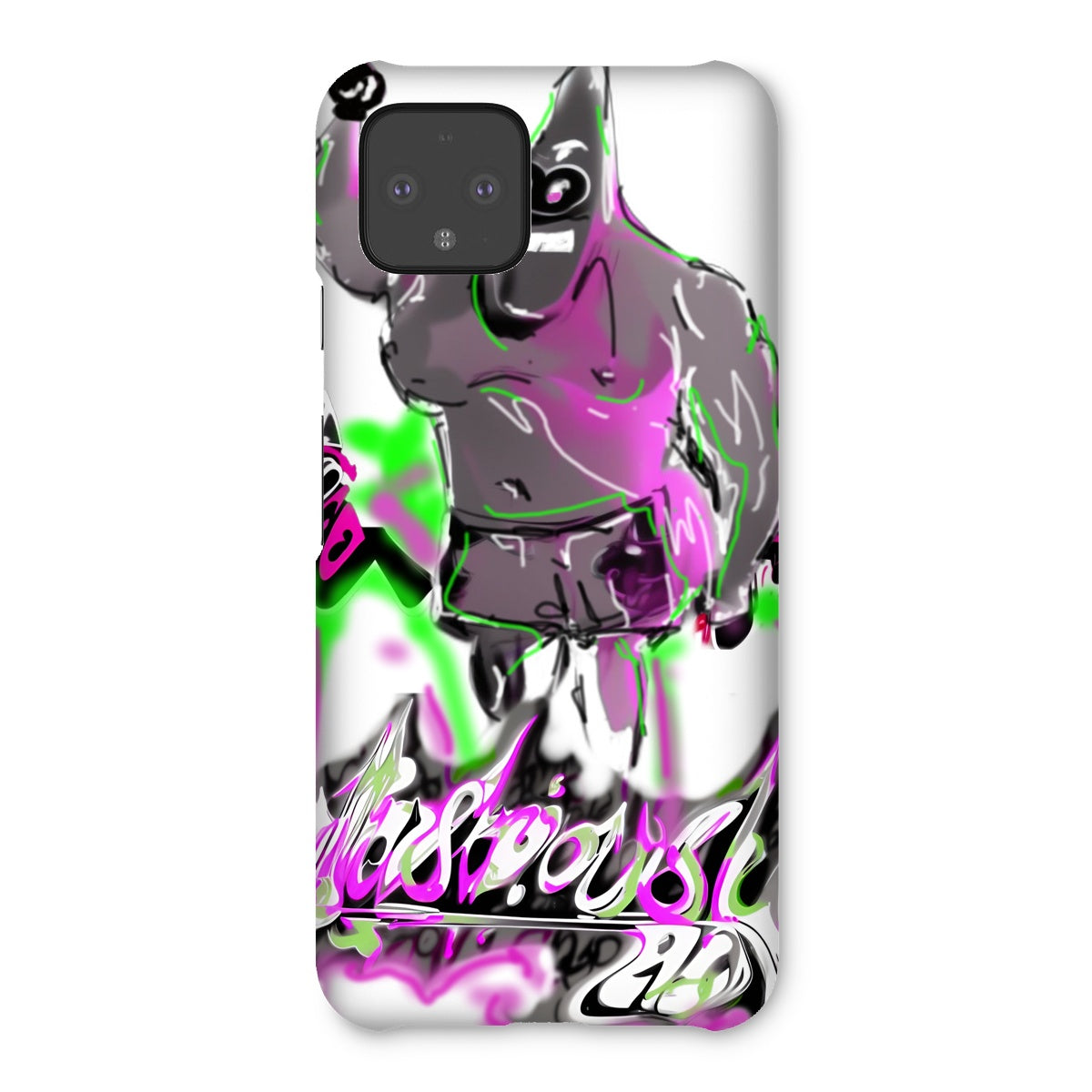 Lit Patrick 4D People  Snap Phone Case