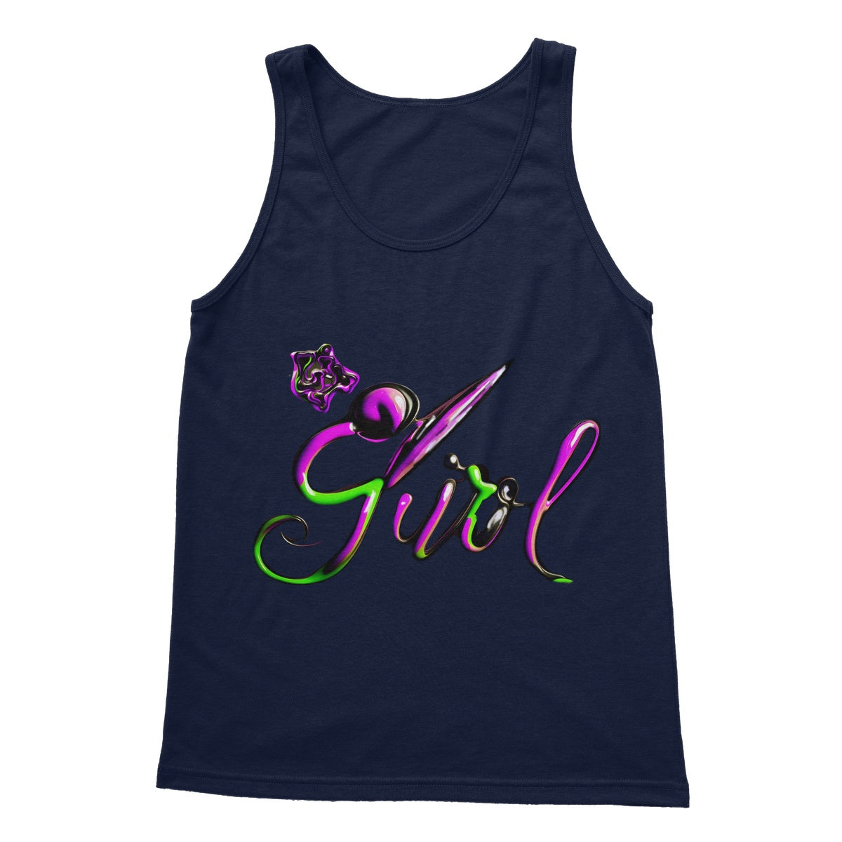 Lit Girl "Envy" Collection Softstyle Tank Top