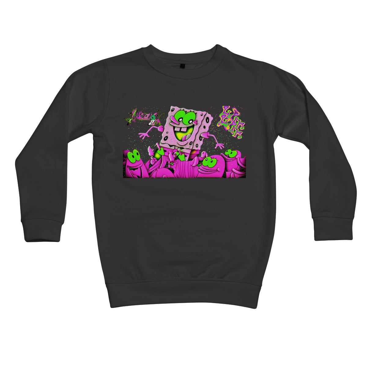 Lit SpongeBob Win Win Kids Sweatshirt