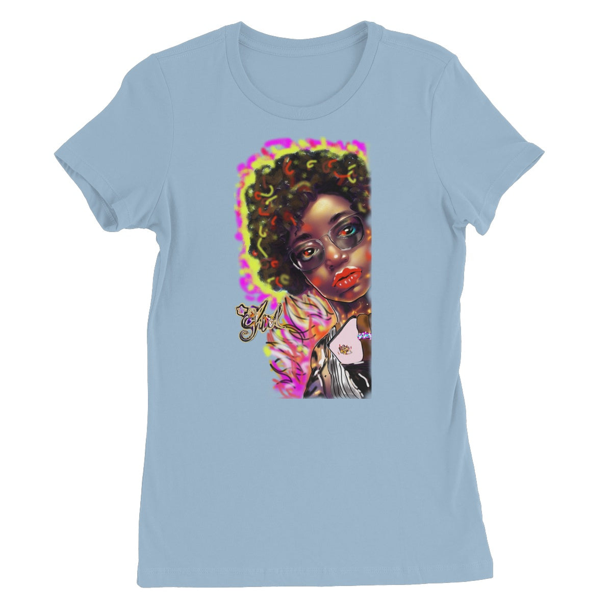 Lit Girl Collection: Girl on Fire Women's Favourite T-Shirt