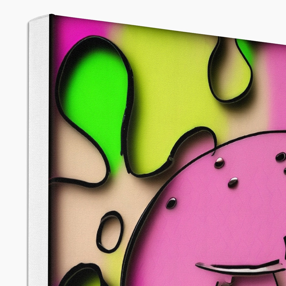Lit_Squidward_hearnoEvil Canvas