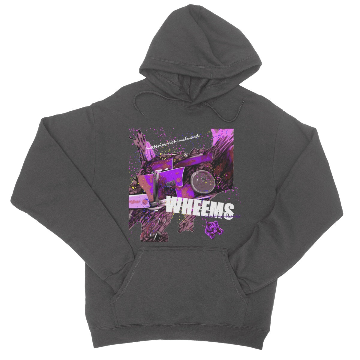 Lit Abstract Wheems Collection College Hoodie