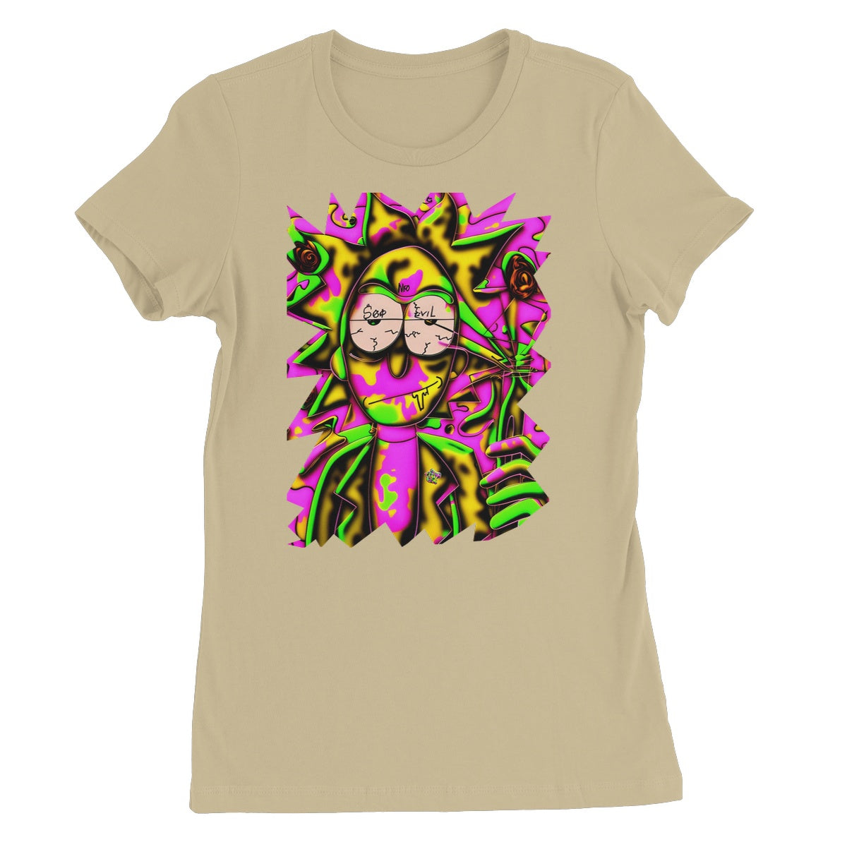 Lit Rick Sanchez See No Evil Collection  Women's Favourite T-Shirt