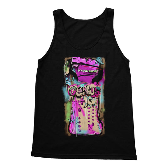 Lit Design Collection: Been a Genius Since Nintendo  Softstyle Tank Top