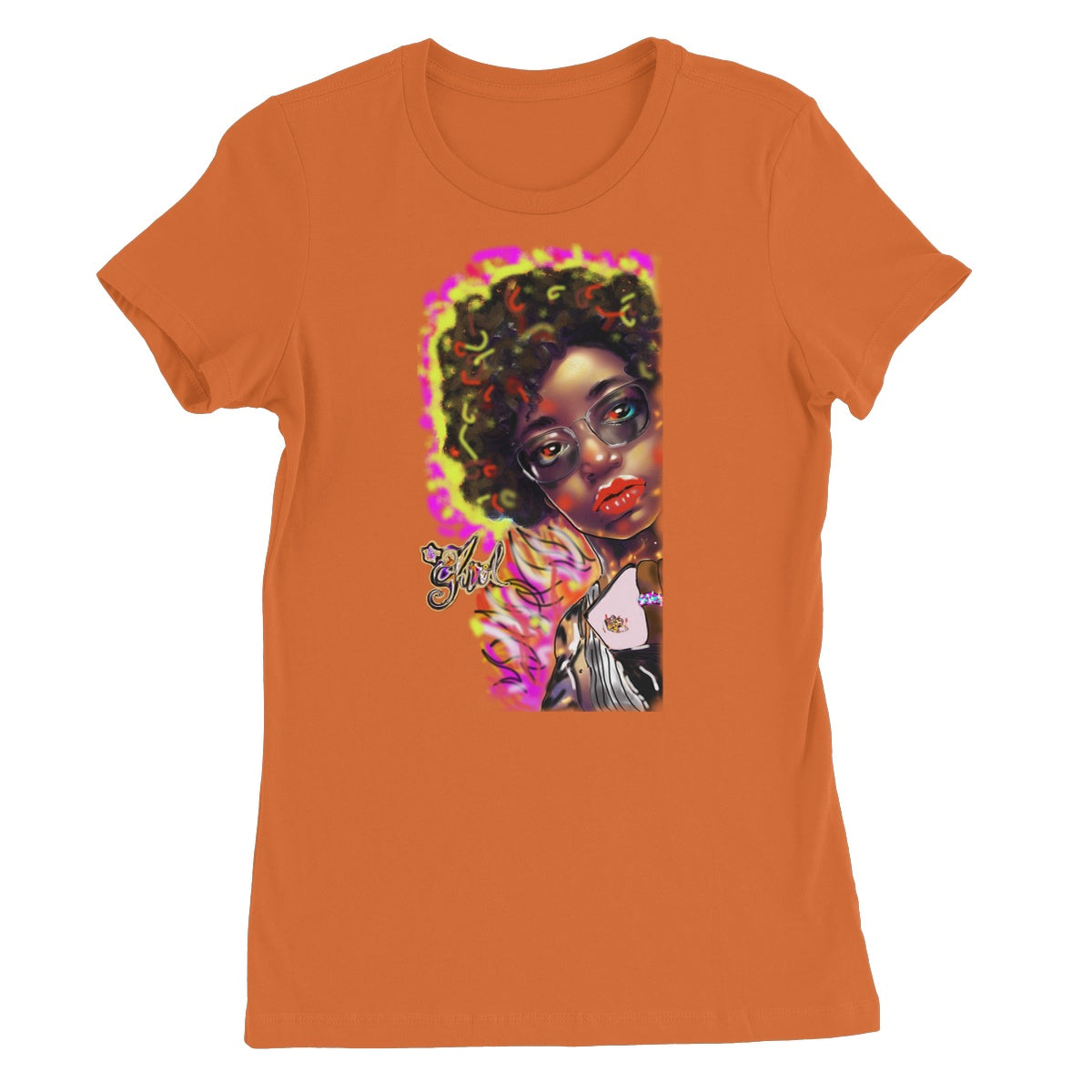 Lit Girl Collection: Girl on Fire Women's Favourite T-Shirt