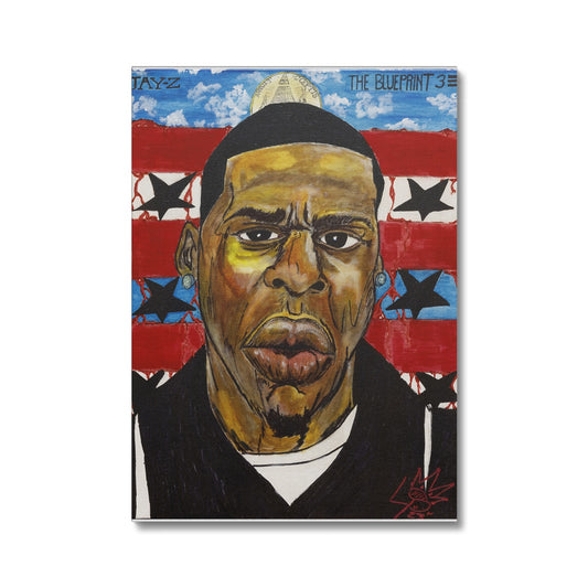 50 Years of Hip Hop Jay-Z - The Babylon Blueprint Canvas