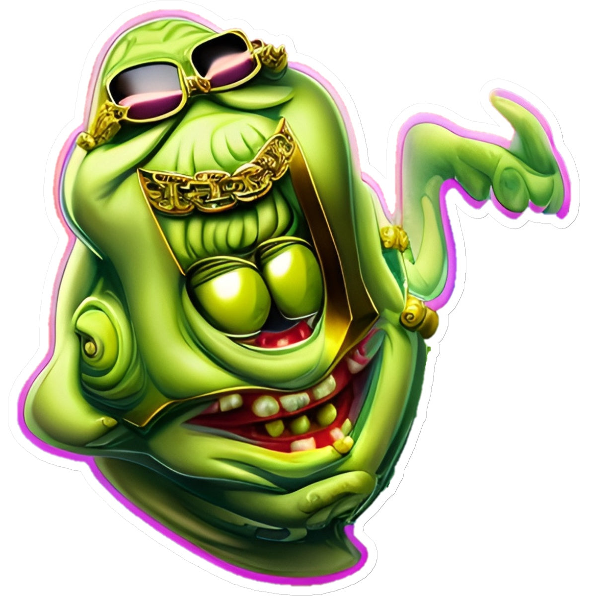 Lit Slimer Collection Sticker